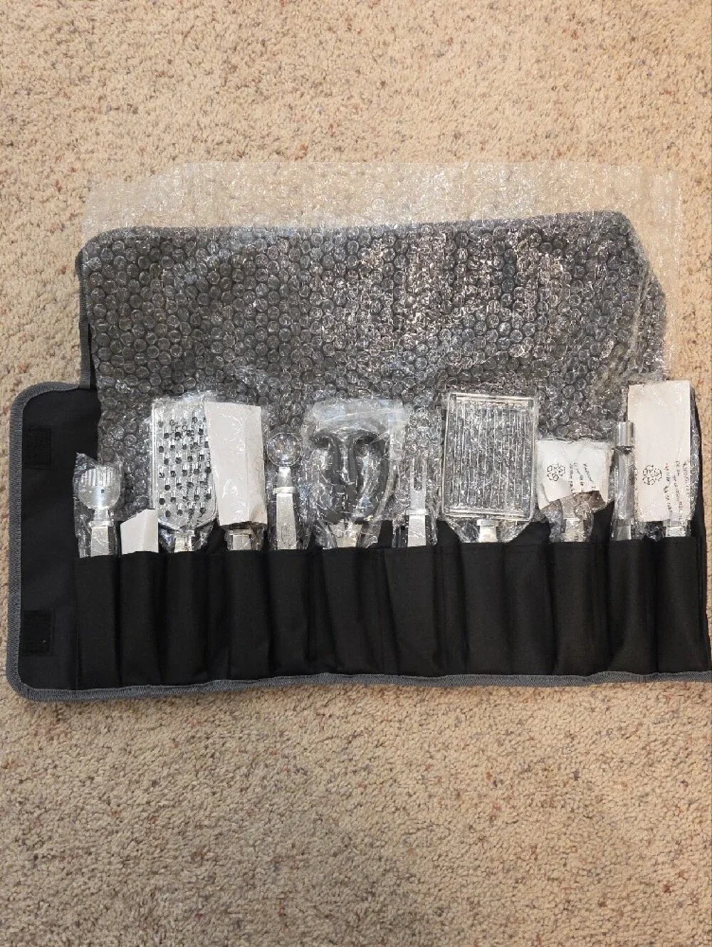 Wolfgang Puck 12-Piece Garnishing Set - Black